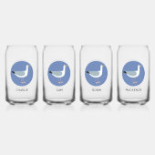 Aangepaste zeemeeuw blikvorm glas (Achterkant)