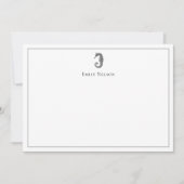 Aangepaste zeepenkaart notitiekaartje (Voorkant)