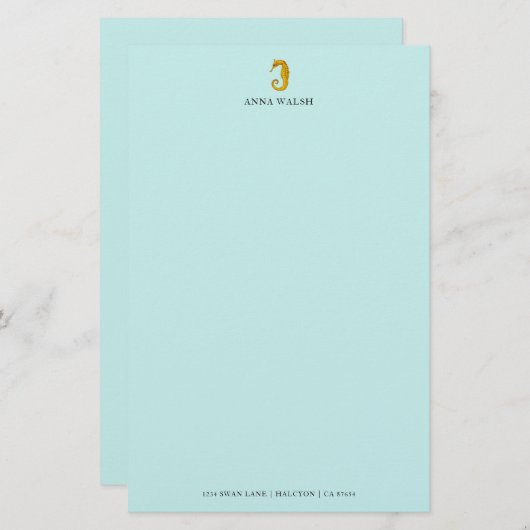 Aangepaste zeepijpfabriek briefpapier (Voorkant / Achterkant)