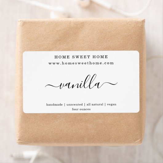 Aangepaste zeeplabel ticker etiket (Insitu)