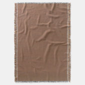 Aangepaste zeilboot foto Nautical Tan Striped Deken (Achterkant (Verticaal))