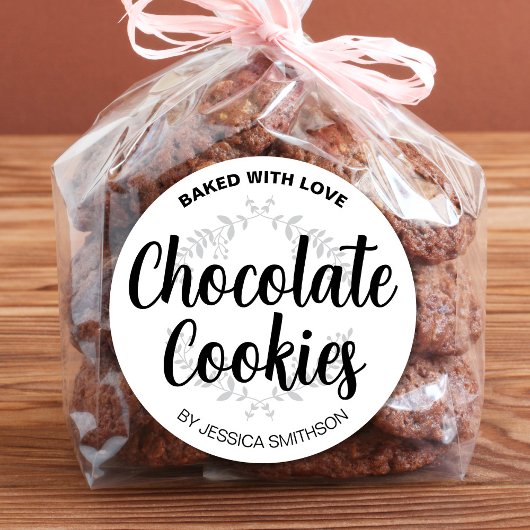 Aangepaste zelfgemaakte cookie label HM001rd