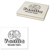 Aangepaste zelfgemaakte cookies 	rubberstempel (Gestempeld)
