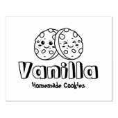 Aangepaste zelfgemaakte cookies 	rubberstempel (Afrduk)