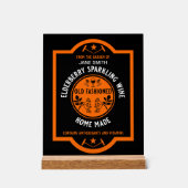 Aangepaste zelfgemaakte Elderberry Sparkling Acryl Bord (Voorkant)