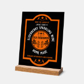 Aangepaste zelfgemaakte Elderberry Sparkling Acryl Bord (Hoek)