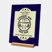 Aangepaste zelfgemaakte vlierbes Drinken Acryl Bord (Hoek)