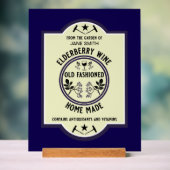 Aangepaste zelfgemaakte vlierbes Drinken Acryl Bord (Neutraal)