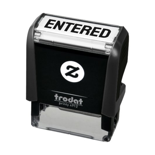Aangepaste zelfinktstempel van het document ingevo  zelfinktende stempel (Product)