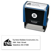 Aangepaste zelfinktstempel  zelfinktende stempel (In situ)