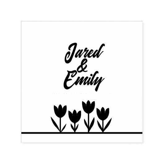 Aangepaste zelfversterkende rubberstempel zelfinktende stempel (Design)