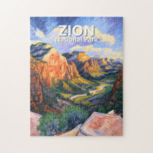 Aangepaste Zion National Park Angels Landing Leven Legpuzzel