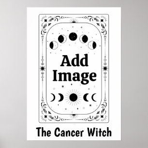 Aangepaste Zodiac Tarot Astrologie Magische Kanker Poster