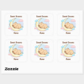 Aangepaste Zoete Dromen Capybara Sticker (Vel)