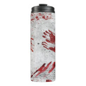 Aangepaste Zombie Blood Travel Mug Thermosbeker (Voorkant)