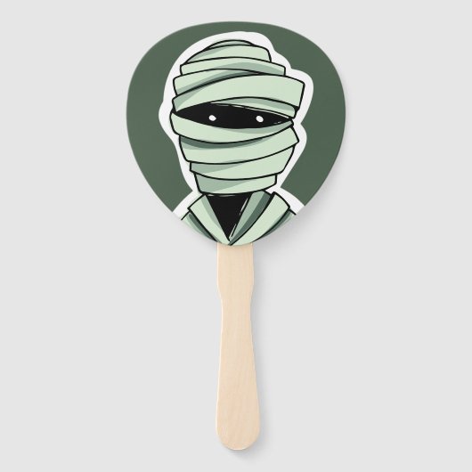 Aangepaste Zombie-tekstventilatorset Handwaaier (Voorkant)