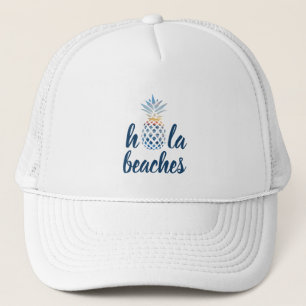 Aangepaste zomerananas zeezijventilatie trucker pet