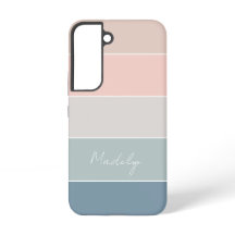 Aangepaste Zomerkleuren Kleurenblok Strepen