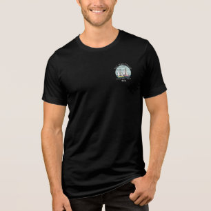 Aangepaste zomervakantie voor boetesailing Tri-Blend shirt