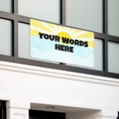 Aangepaste zonneschijnbanner spandoek (Buitenkant Gebouw)
