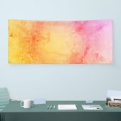 Aangepaste Zonsondergang Gradiënt Banner - Elegant (Beurs)
