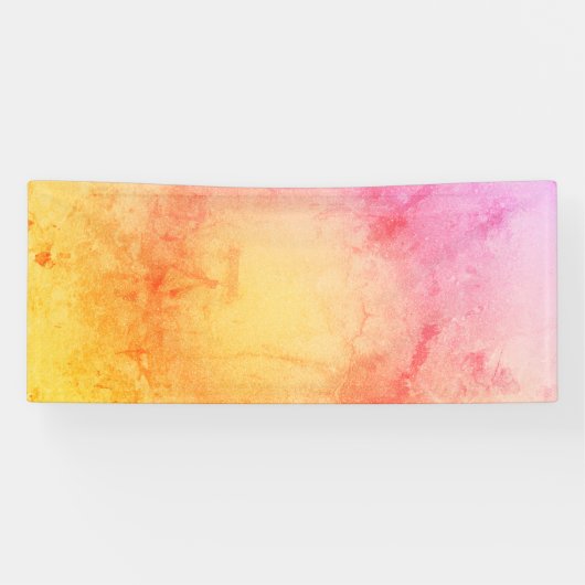 Aangepaste Zonsondergang Gradiënt Banner - Elegant (Horizontaal)