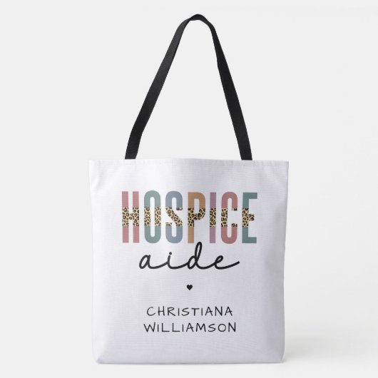 Aangepaste zorg voor hospice Aide Hospice Verpleeg Draagtas (Voorkant)