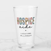 Aangepaste zorg voor hospice Aide Hospice Verpleeg Glas (Voorkant)