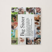 Aangepaste zuster definitie citaat 14 foto collage legpuzzel (Verticaal)