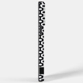 Aangepaste zwart-wit Brazilië Ipanema geometrisch Case-Mate iPhone Case (Achterkant / Rechts)