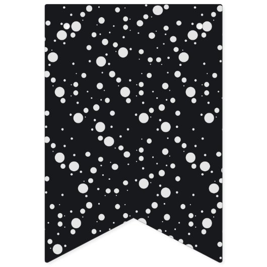 Aangepaste zwart & wit laurierkrans Afstuderen Vlaggetjes (Eerste vlag)