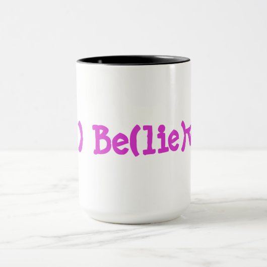 Aangepaste zwarte 15 oz Ringer Mok die hij heeft g (Midden)
