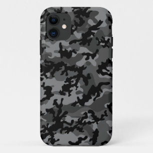 Aangepaste zwarte camouflage iPhone 5 Case-Mate Ba 11 Hoesje