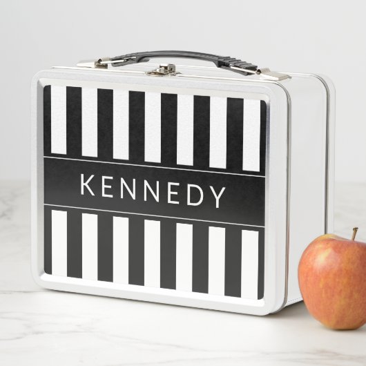 Aangepaste zwarte en witte stripper (In situ)