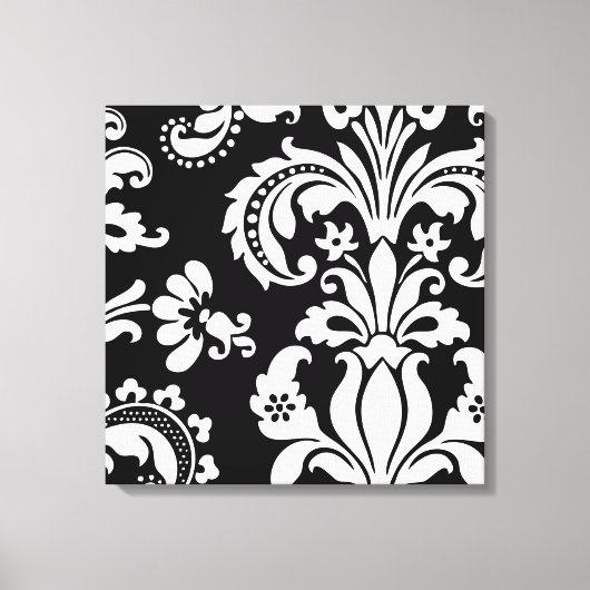 Aangepaste zwartwitscherm canvas afdruk (Voorkant)