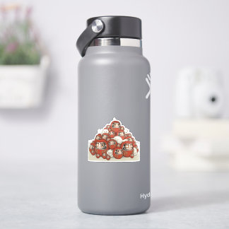 AangepastJapanse Tale of Genji Heian Kat Kunst - U Sticker