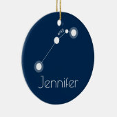 Aangepersonaliseerde Aries Constellation Ornament (Rechts)