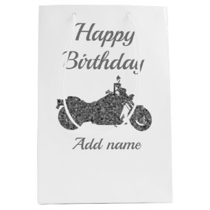 Aangepersonaliseerde cadeautas voor motorfietsen