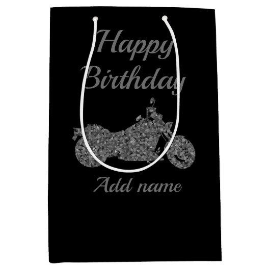 Aangepersonaliseerde cadeautas voor motorfietsen (Voorkant)