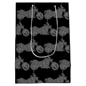 Aangepersonaliseerde cadeautas voor motorfietsen (Achterkant)