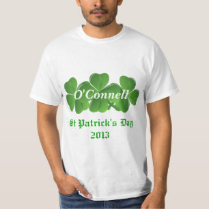 Aangepersonaliseerde Ierse St Patrick's day T-shirt