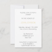 Aangepersonaliseerde Italiaanse uitnodiging voor v (Achterkant)