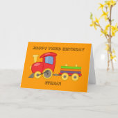 Aangepersonaliseerde Kaart voor de geboorte van de (Gele Bloem)