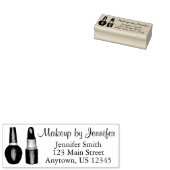 Aangepersonaliseerde lipstick Nail Poolse Makeup A Rubberstempel (Gestempeld)