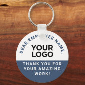 Aangepersonaliseerde Logo van de Tekst van de Naam Sleutelhanger (Voorkant)