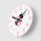 Aangepersonaliseerde luchtige klok met draairoze l (Hoek)