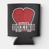 Aangepersonaliseerde naam Boxer Boxing Glove Prize Blikjeskoeler (Voorkant)