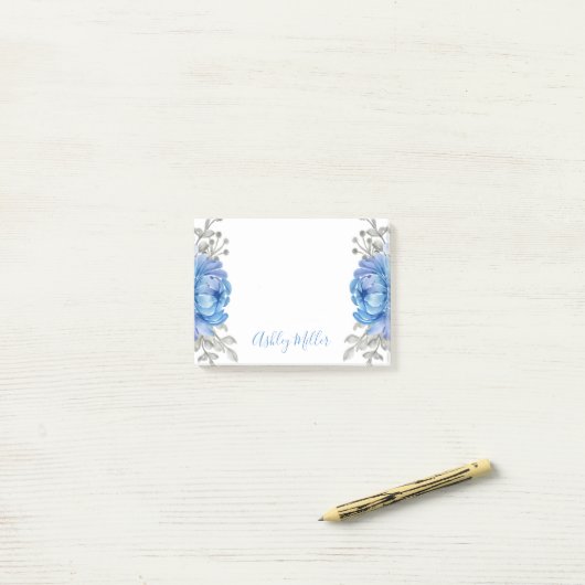 Aangepersonaliseerde notities post-it® notes (Op bureau)