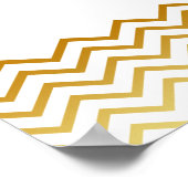 Aangepersonaliseerde prijsopgave voor gouddagbloem poster (Hoek)