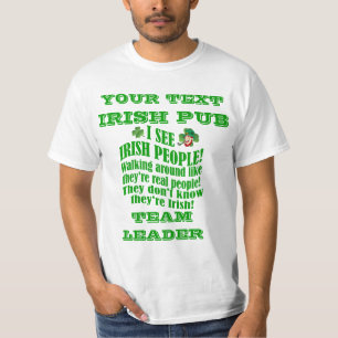 Aangepersonaliseerde St Patrick's day T-shirt